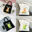 Túi Tote canvas MÙA HÈ GIẢI NHIỆT summer cocktail túi vải đeo vai thời trang đựng đồ kích thước 35*39 tota087