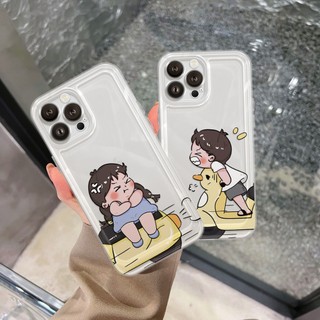 Ốp Lưng iPhone Lái Xe Viền Thẳng Chống Sốc, Trong Suốt Bảo Vệ Camera - iP 7/8/X/XS/11/12/13/14/15/16/17/Plus/Pro/Max/Air