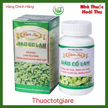 Thiên bảo giảo cổ lam ( Lọ 60 viên) - hỗ trợ giảm mỡ máu,ổn định đường huyết ( Chính Hãng)