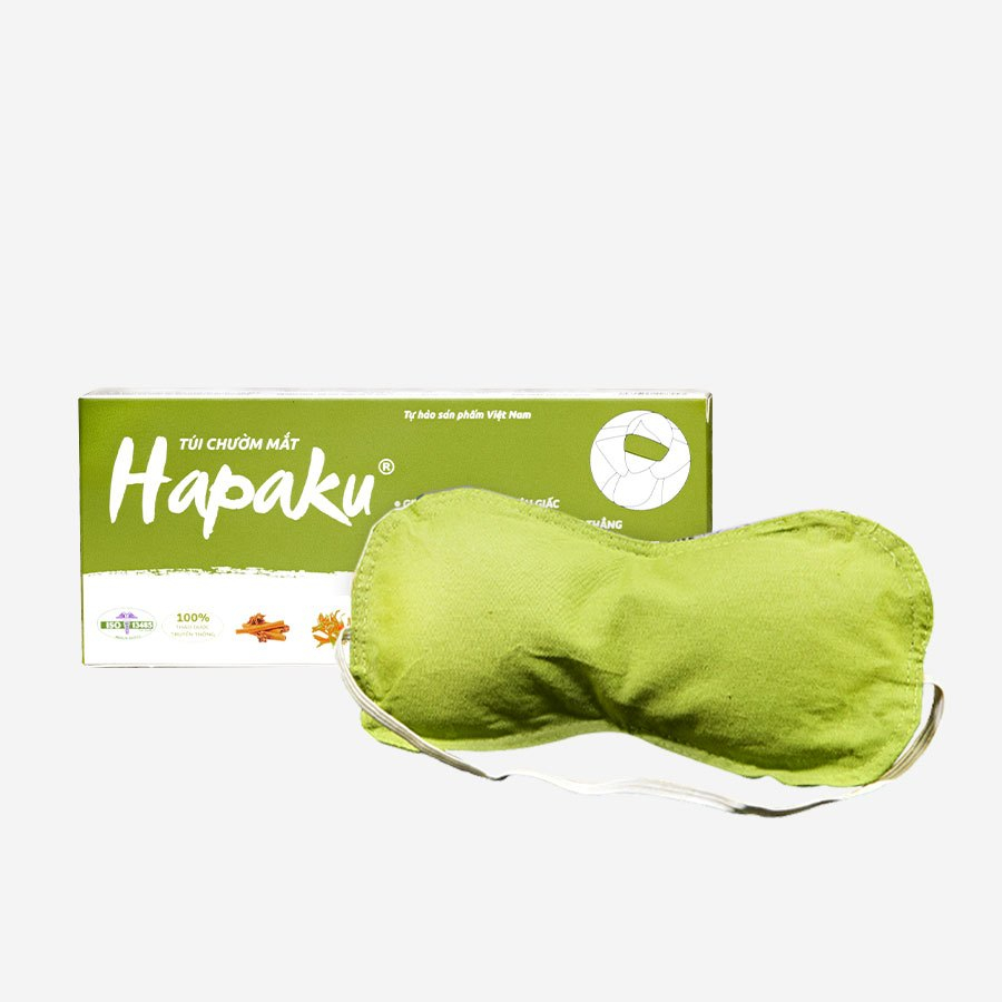 Ảnh Túi Chườm Mắt Thảo Dược HAPAKU, Chườm Nóng Lạnh Thư Giãn, Giảm Mỏi, Đỡ Đau Đầu, Giảm Quầng Thâm Mắt 2