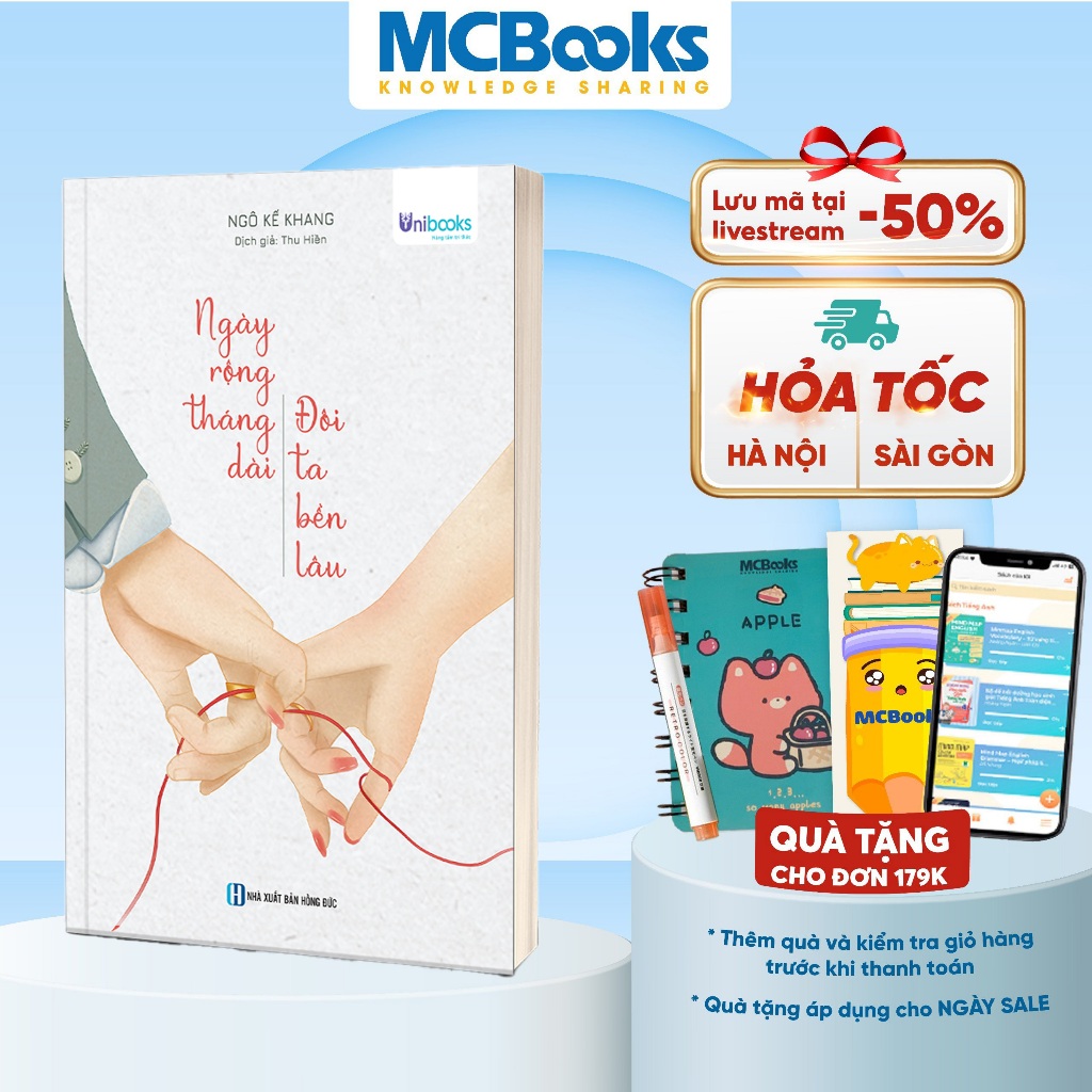 Sách - Ngày Rộng Tháng Dài, Đôi Ta Bền Lâu - Unibooks