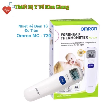 Nhiệt Kế Điện Tử Đo Trán, Đo Nhiệt Độ Phòng OMRON MC-720,mã thay thế là MC-F300