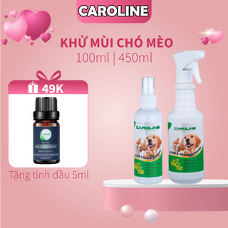 Xịt khử mùi khử khuẩn vật nuôi Caroline Việt Nam - Vệ sinh, khử khuẩn, thoải mái