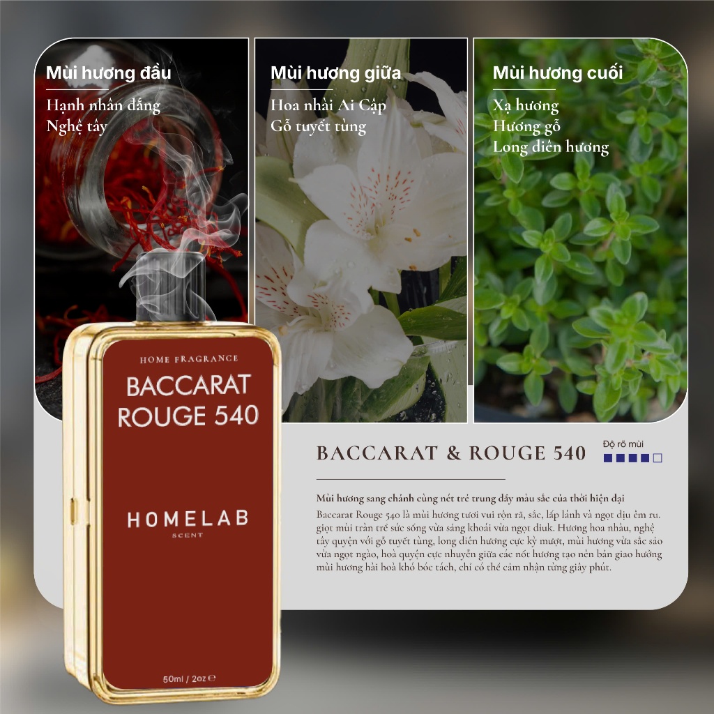 Ảnh Lọ Tinh Dầu Bổ Sung máy xịt hương thơm thiên nhiên 50ml Homelab Scent - Phù Hợp Cho Văn Phòng, Nhà WC, Phòng Nhỏ 3