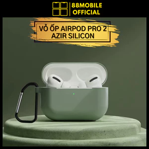 Ốp airpod pro 2 Azir Pro silicon móc khóa bao đựng bảo vệ tai nghe I 88Mobile