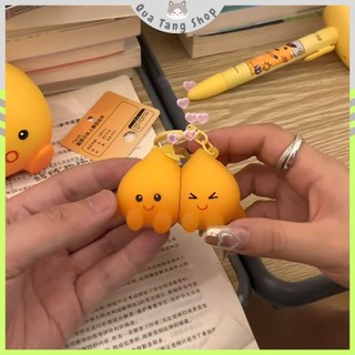 Móc Khóa Đôi Lửa Dễ Thương Có Nam Châm Hút Nhau - Dây Treo Túi Xách - Quà Tặng Unisex -Keychain Cute