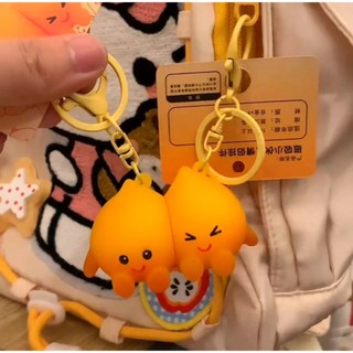 Móc Khóa Đôi Lửa Dễ Thương Có Nam Châm Hút Nhau - Dây Treo Túi Xách - Quà Tặng Unisex -Keychain Cute