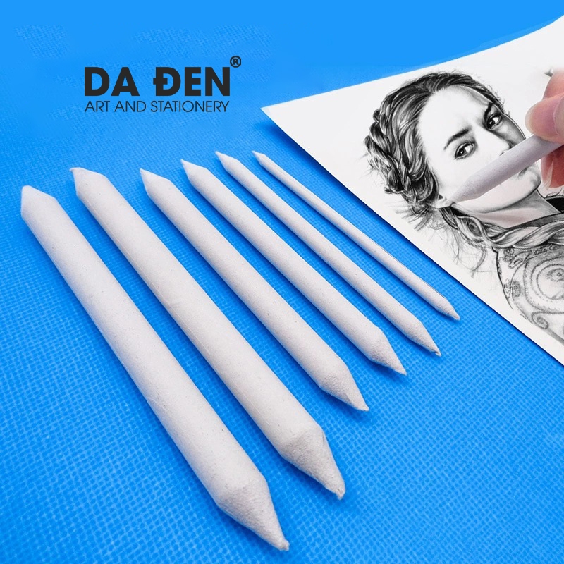 [DA ĐEN] Bộ 3 | 6 Bút Di Chì Dùng Tán , Đánh Chì, Màu | Shopee Việt Nam