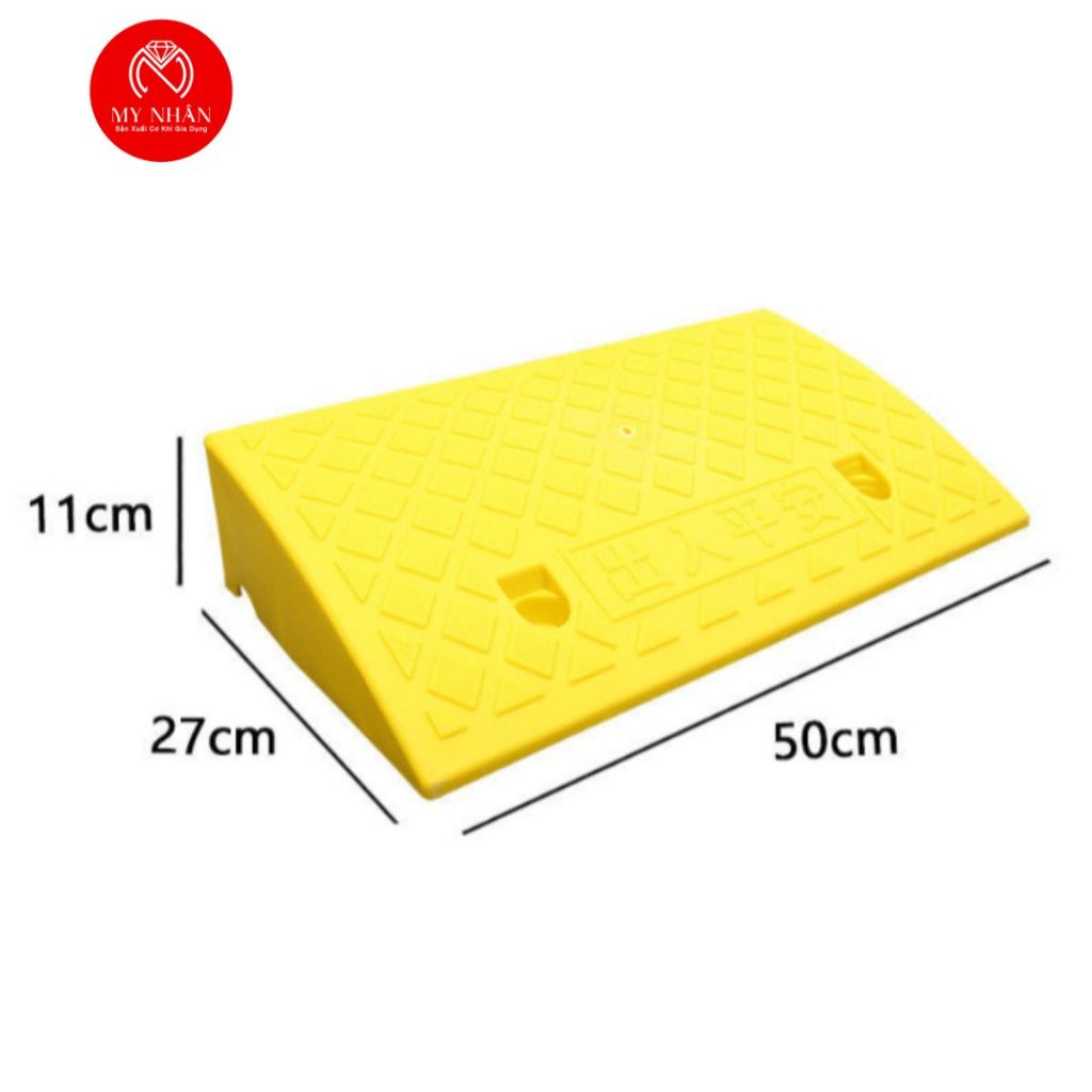 50x27x12cm Dốc bục lên xuống, bậc cầu dắt xe ô tô, xe máy xe đạp, cầu dắt xe, bục lên xuống xe,AMIZIN