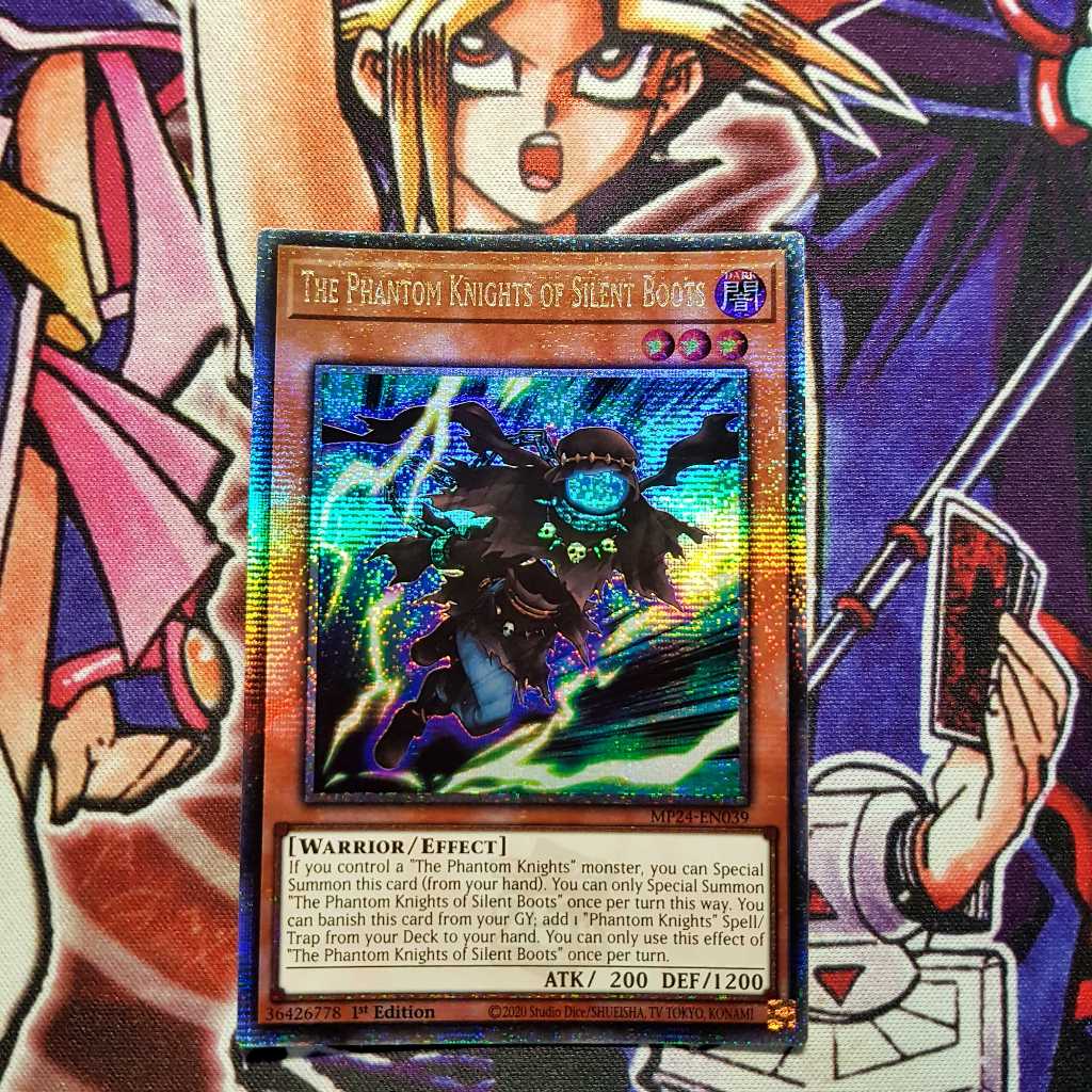 Thẻ bài Yugioh chính hãng | The Phantom Knights of Silent Boots | MP24 ...