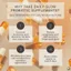 Layers Daily Glow Probiotic Supplements Tăng độ đàn hồi, Da sáng mịn Thực phẩm bổ sung hàng ngày