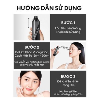 [MINISIZE - 30ML] Xịt Khóa COLORKEY Tia Sương Mềm Mại Giúp Khóa Chặt Lớp Trang Điểm Phù Hợp Mọi Loại Da 30ml
