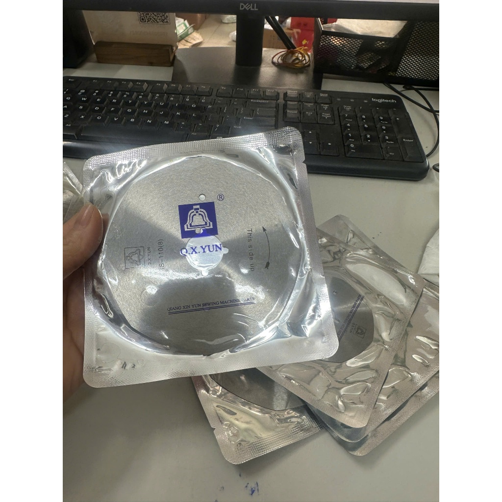 Lưỡi Dao Máy Cắt Vải Dạng Đĩa Cầm Tay – Sắc Bén, Vát Cạnh Dễ Cắt Đường Cong, Dễ Thay Thế