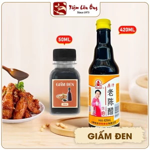 Giấm đen Trung Quốc chai 420ml, giấm Trần, làm sốt chấm, giò heo hầm, chuẩn vị Trung Hoa
