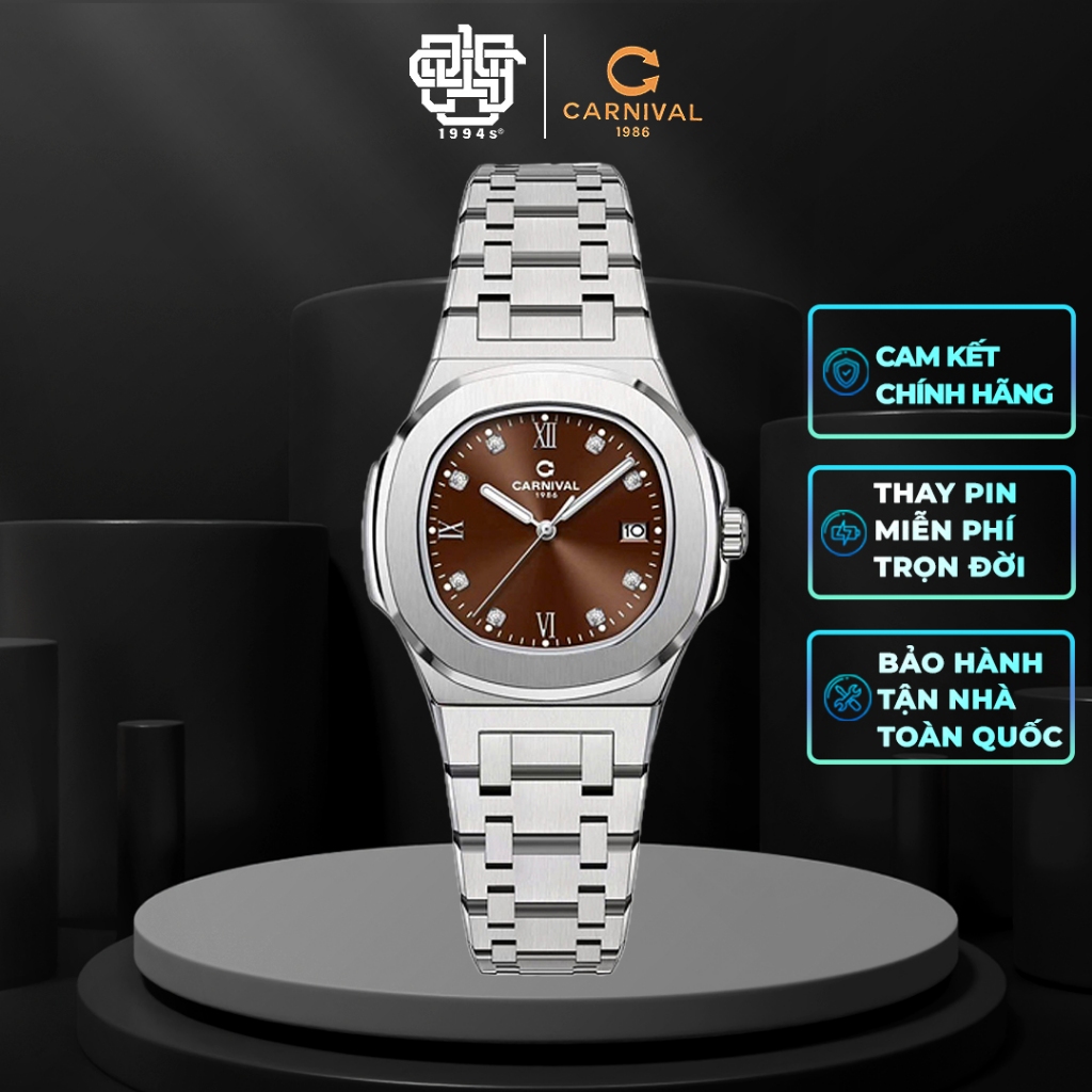 đồng Hồ Ebel Classic Hexagon Ebel Wave Gent 1216331 HPC Luxury
