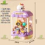 Đồ Chơi Máy Gắp Thú Bông Cao Cấp BỐ KHỦNG LONG DOLL MACHINE Rabbit/ Bear/Dinosaur Có Nhạc Đèn Tặng 10 Gấu Bông 10 Bóng
