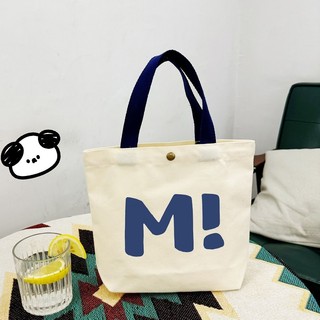 Túi Vải Canvas BB3 - M Lớn Cute MEILI STORE