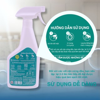 Xịt Tẩy Dầu Mỡ KATANA Cleaner 500ml - Làm Sạch Bóng Bếp Ga Bếp Từ Nồi Chiên 95% Tự Nhiên