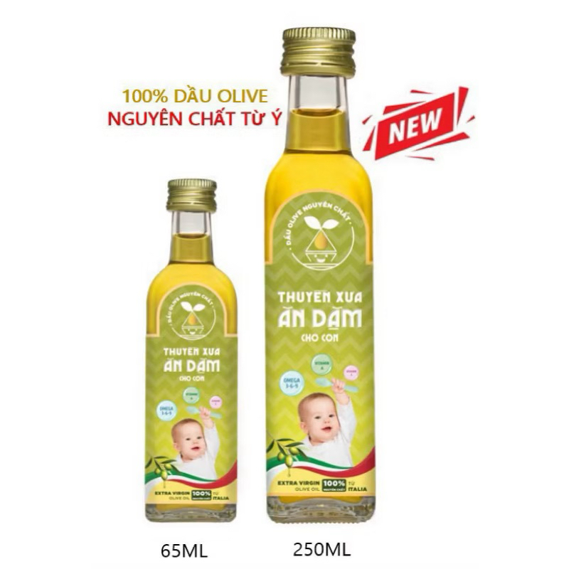 Dầu Ăn Dặm Cho Bé Nguyên Liệu Hạt Tự Nhiên (Oliu, Óc Chó, Gấc, Sachi, Mè, Hạt Lanh, Nước Mắm) - Thương Hiệu Thuyền Xưa