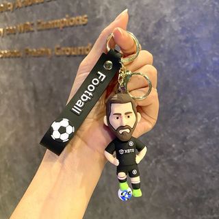 Móc Khóa Ronaldo, Messi, Haaland, Mbappe - Cực Ngầu - Dây Treo Bóng Đá - Quà Tặng Nam Cá Tính