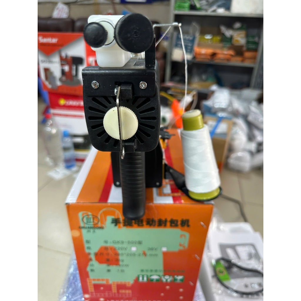 Máy Khâu Bao Cầm Tay GK9-500 hãng CHUANGONG – Có Bơm Dầu, Tặng Vỉ Kim & 1 Cuộn Chỉ Khi Đặt Hàng