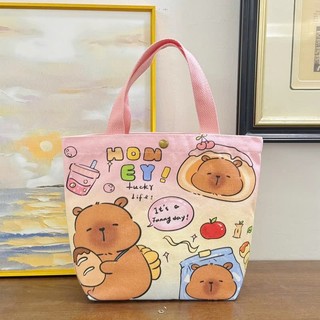 Túi Vải Canvas Honey -nhỏ- Dạo Phố Xinh Xắn Kiểu Dáng Basic MEILI STORE