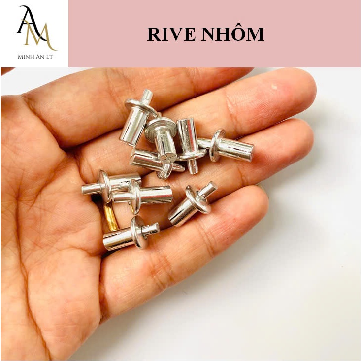 (Bịch 50 Cái) Rive Tán Nhôm, Live Đinh Tán Nhôm, Đinh Tán Mở Rộng, Rive ...