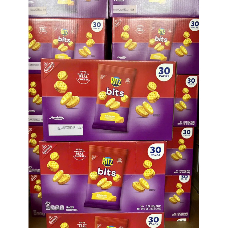 Bánh Ritz Phô mai Mỹ- 30 gói | Shopee Việt Nam