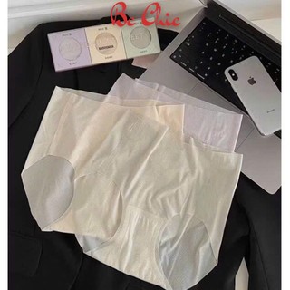 Set 6 quần lót nữ su thạch Q 217  - Quần lót cạp cao mỏng nhẹ tàng hình không lộ viền BC_CHIC LINGERIE