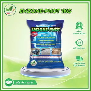 Men vi sinh EMZONE.PHOT Túi 1kg, men xử lý bể phốt, bể kỵ khí.