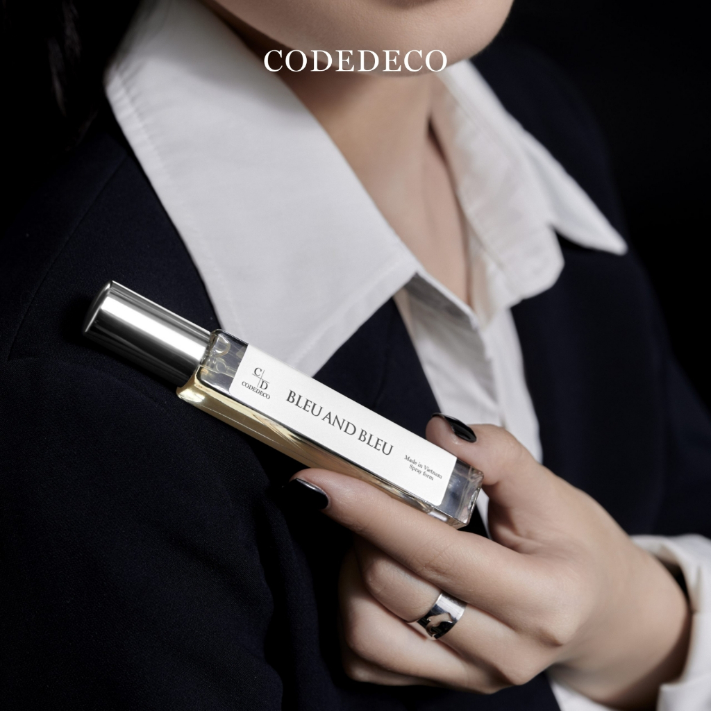 Ảnh Tinh dầu thơm CODEDECO Bleu And Bleu 10ml dạng xịt - Mạnh mẽ, Nam Tính, Thu hút 2