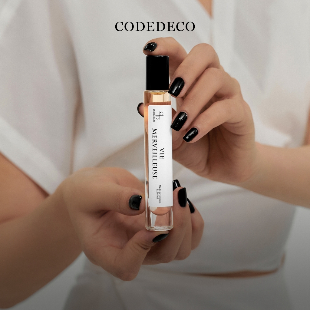 Ảnh Tinh dầu thơm nữ CODEDECO Vie Merveilleuse 10ml dạng lăn - Ngọt ngào, Tinh tế, Quyến rũ 3