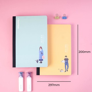 Sổ A4 Kẻ Caro 200/ 300 Trang CLASSMATE, Vở Viết Dán Gáy Sổ Giáo Án Dùng Ghi Chép 70gsm Bìa Cứng Cáp 20-A4501/A4502