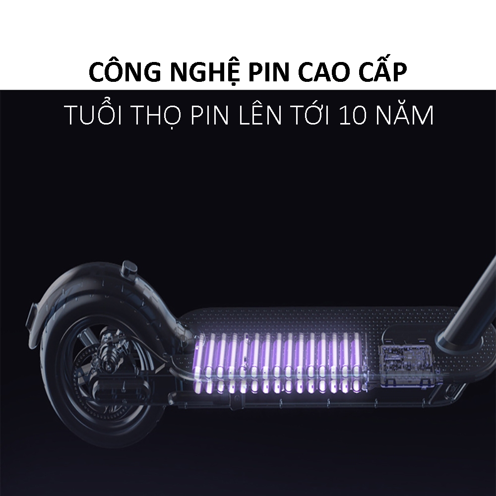 Xe Scooter Điện Mini Gấp Gọn Không Yên Cao Cấp , Phiên Bản Giới Hạn, Có Điều khiển App 20km/lần sạc, Tốc độ 30km/h