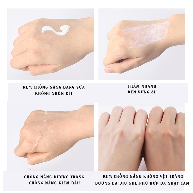 Kem Chống Nắng SPF50+ PA++++ Dưỡng Ẩm Kiểm Soát Dầu 30g - Chống Thấm Nước, Không Bết Dính | Bảo Vệ Toàn Diện