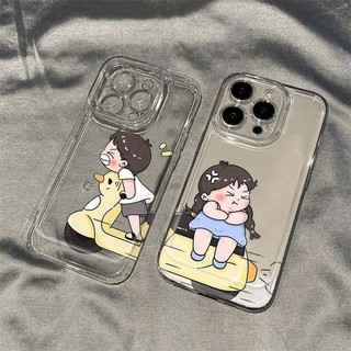 Ốp Lưng iPhone Lái Xe Viền Thẳng Chống Sốc, Trong Suốt Bảo Vệ Camera - iP 7/8/X/XS/11/12/13/14/15/16/17/Plus/Pro/Max/Air
