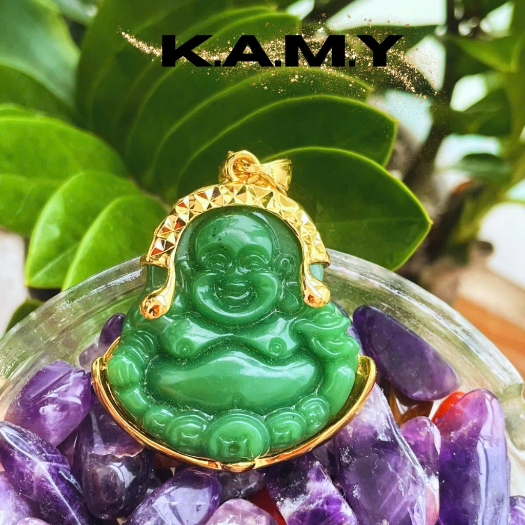 Mặt Dây Chuyền Hình Phật Di Lặc Cười Thu Hút Tài Lộc Bền Màu - Trang Sức KAMY