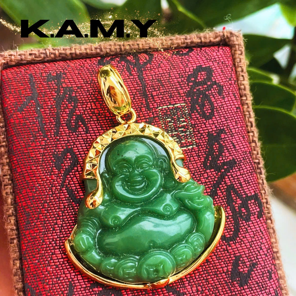 Mặt Dây Chuyền Hình Phật Di Lặc Cười Thu Hút Tài Lộc Bền Màu - Trang Sức KAMY