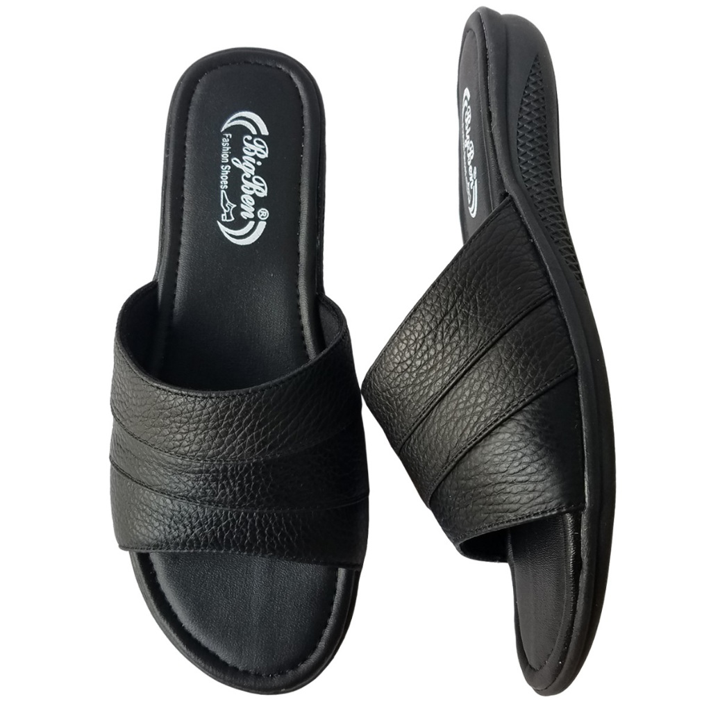 Dép Nữ Da Bò Thật BIGGBEN Cao Cấp HKD934