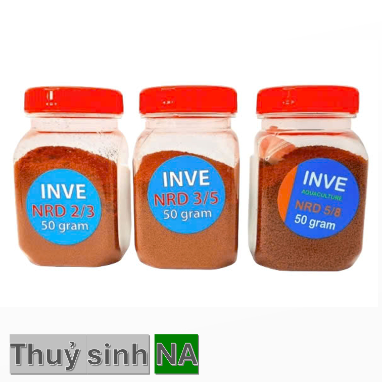 [NRD] Cám inve cho cá cảnh, cá bảy màu 2/3, 3/5, 5/8 bổ sung dưỡng chất cần thiết