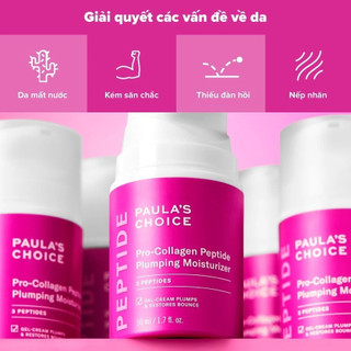 Kem dưỡng ẩm căng mọng và giảm nếp nhăn Paula's Choice Pro-collagen Peptide 50ml