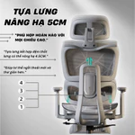 Ghế Công Thái Học CTH-88, CTH-68 An Khang – Ghế Xoay Văn Phòng Cao Cấp, FULL LƯỚI, Bảo Vệ Cột Sống Hiệu Quả — ảnh 8
