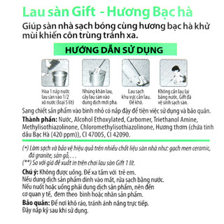 Nước Thơm Lau Sàn Gift 3.8kg ( Mẫu mới) - CÔ THƯ MARKET