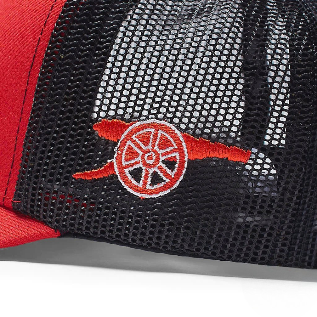 Nón Arsenal, Mũ lưỡi trai Trucker Arsenal Logo Nhựa cao cấp form (Ảnh thật)