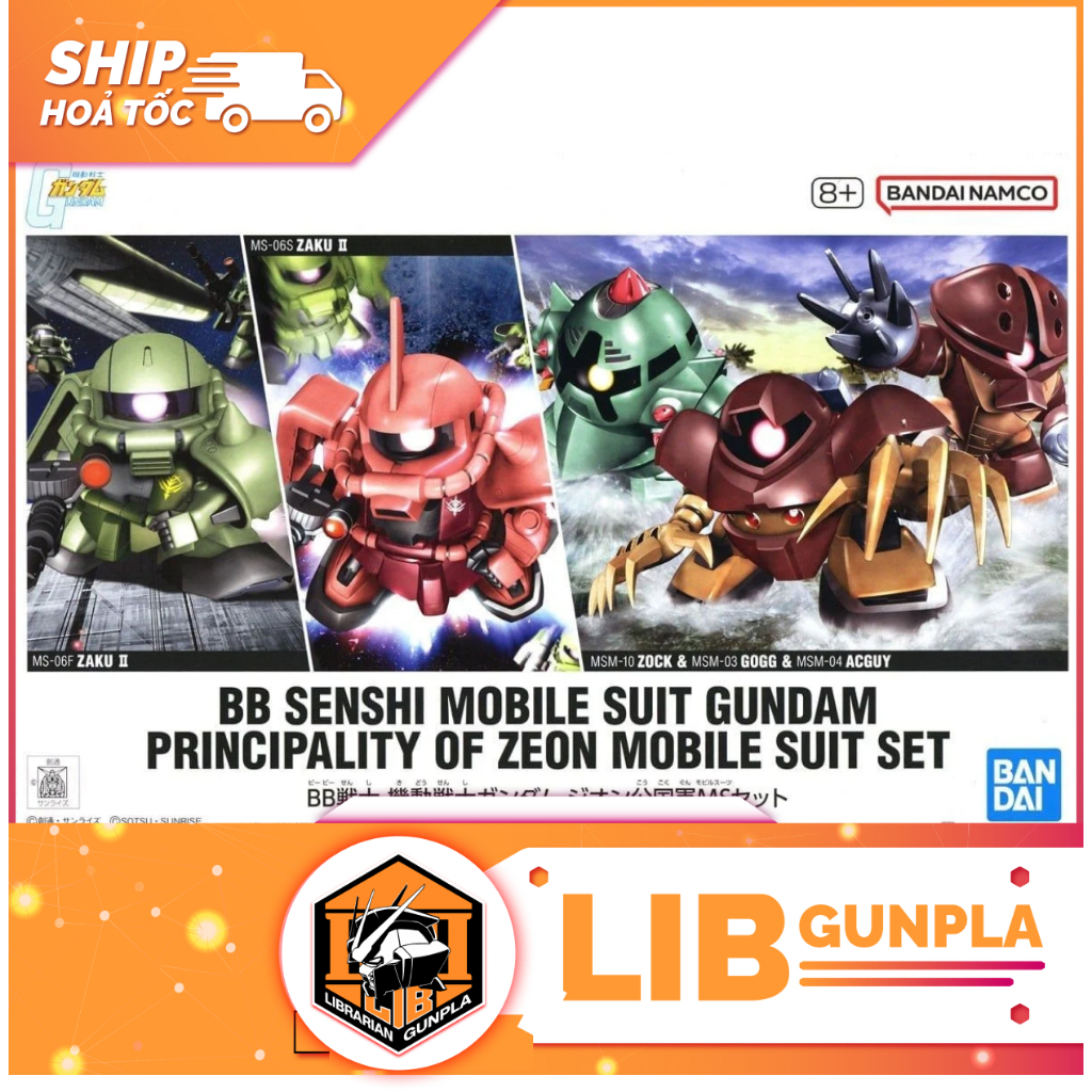 Mô hình lắp ráp Bandai Gundam SD BB SENSHI MOBILE SUIT GUNDAM ...