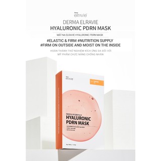 Set 2 Hộp 10 Mặt Nạ Chăm Sóc Đàn Hồi Elravie Hyaluronic PDRN Mask 25g/ea