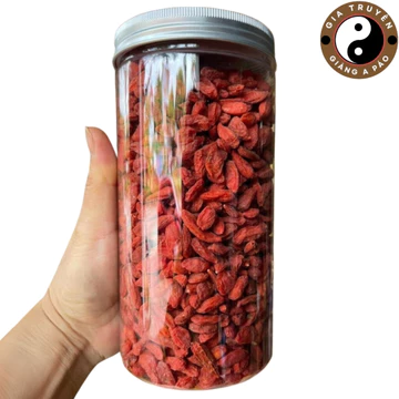 Kỷ tử mộc Ninh Hạ chính gốc sấy khô (200g, 500g, 1kg). Câu kỷ tử, kỉ tử đỏ hữu cơ organic sấy khô giúp đẹp da bổ máu
