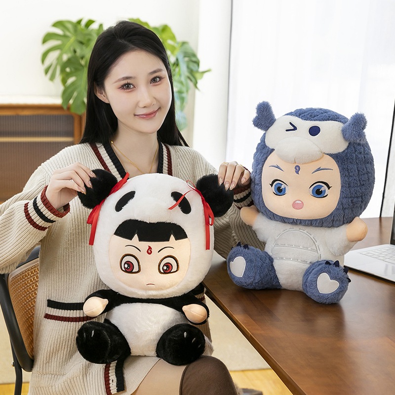 Gấu Bông NaTra Ngao Bính Size 5000%  NaTra Ma Đồng Náo Hải Quà Tặng Dễ Thương Cho Bé Trai Bé Gái