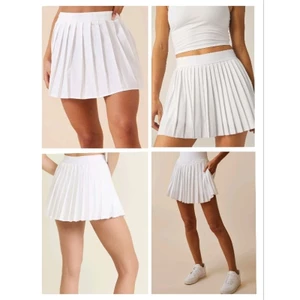 Chân váy quần xếp ly lưng thun thể thao bickerball, tennis NoBoudaries* bigsize - dư xịn.