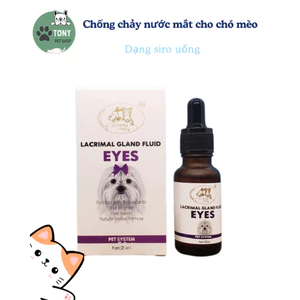 Siro chống chảy nước mắt cho chó mèo baby friend, 1 lọ nguyên 20ml